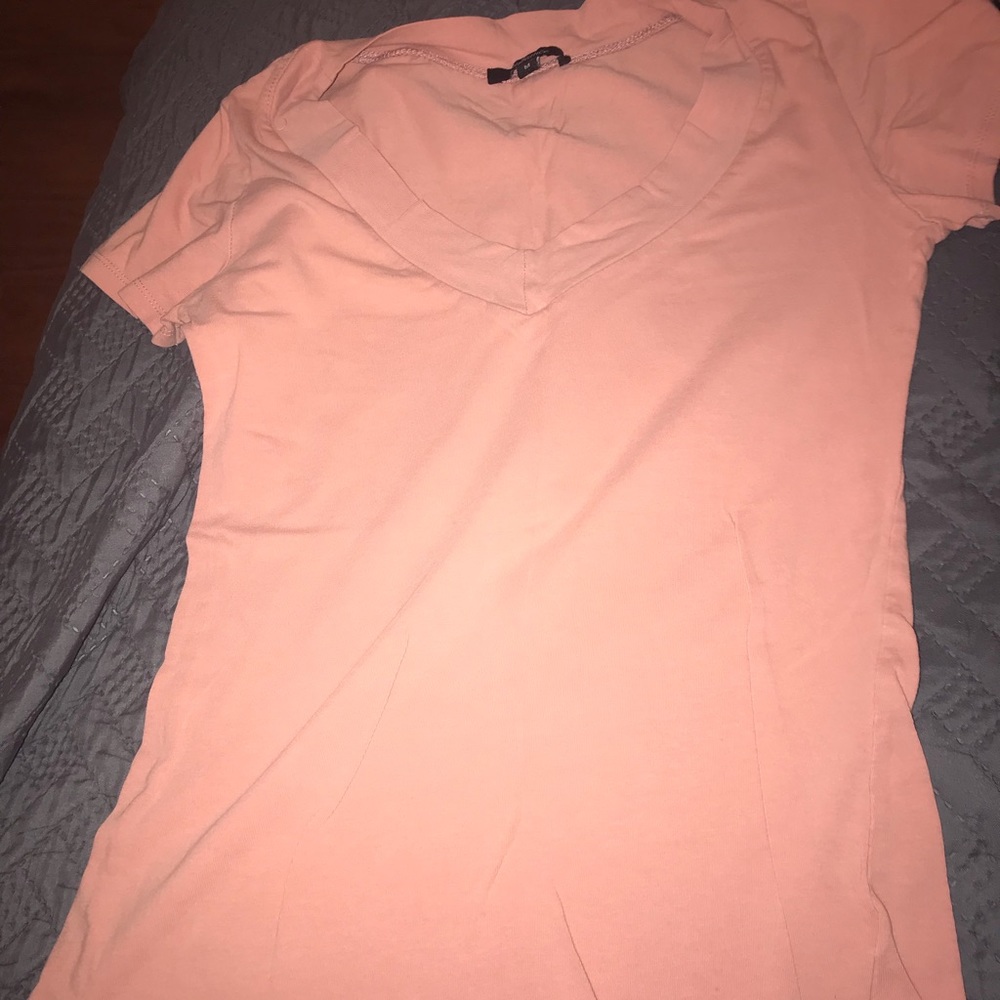 Pink basic t shirt